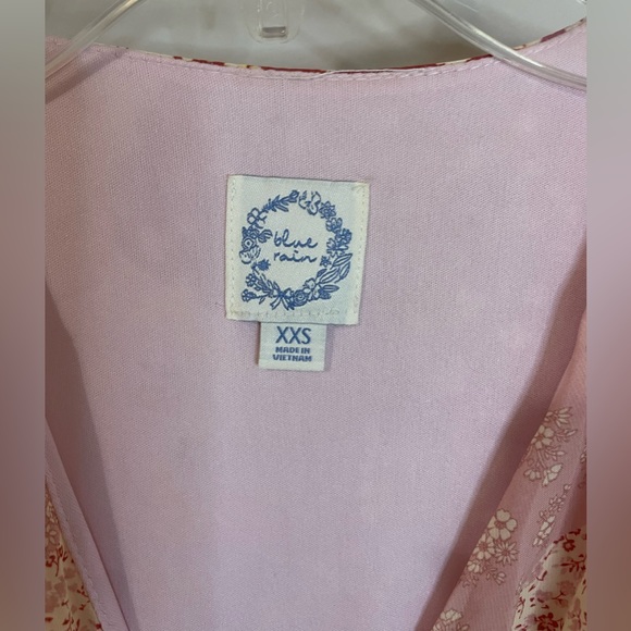 Francesca’s Raegane Floral Wrap Dress - Picture 2 of 5